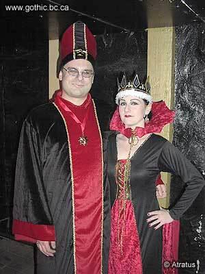 Queen Valerian and Pope Atratus.