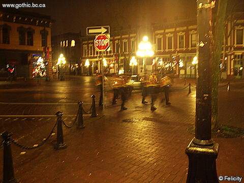 VPD on patrol near Rodaos on New Year's Eve.